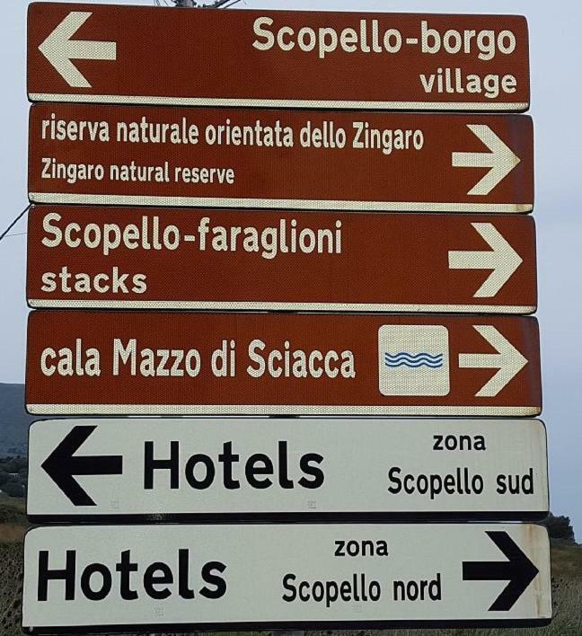 Appartamenti Cala Azzurra Scopello  Ngoại thất bức ảnh